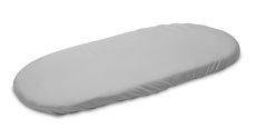 Detská napínacia plachta jersey do kočíka, 90x40 cm, sivá, od značky Sensillo