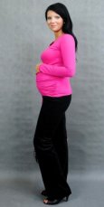 Detský eshop: Tehotenské tričko ellis - ružová, značka Be MaaMaa