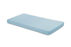 Detská napínacia plachta jersey DELUXE do postieľky, modrá, 120x60 cm, od značky Sensillo