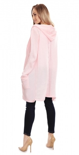 Detský eshop: Tehotenský kardigan s kapucňou, sv. růžový, značka Be MaaMaa