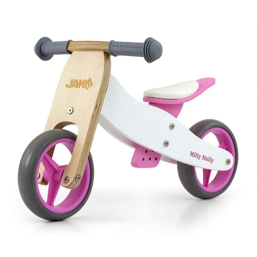 Detský eshop - Detské multifunkčné odrážadlo bicykel 2v1 JAKE Classic Pink