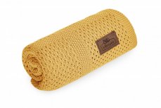 Detský eshop - Bambusová deka Sleepee Ultra Soft Bamboo Blanket hořčicová
