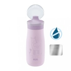 Detský eshop: Detská fľaša NUK Mini-Me Sip nerez 300 ml (9+ m.) purple