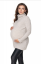 Detský eshop: Dlhý tehotenský sveter - béžový, značka Be MaaMaa