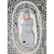 Zavinovačka Second STEP SWADDLE s čiapkou zadarmo, MINT, mätová od značky Sleepee