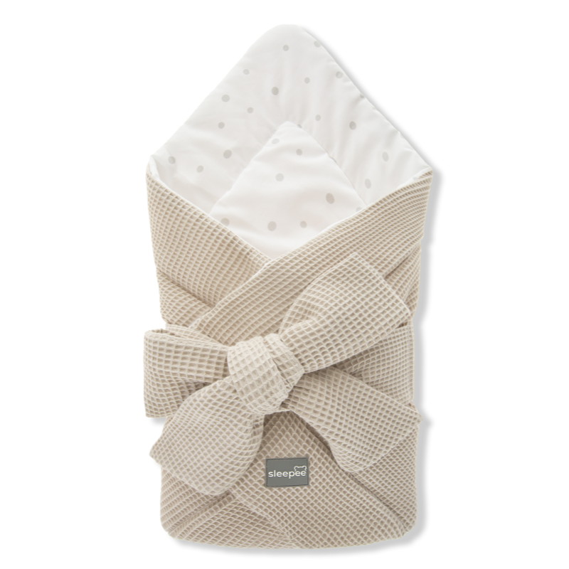 Bavlnená zavinovačka COTTON béžová, od značky Sleepee