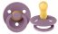 Detský eshop: Kaučukový cumlík bibs, 0-6 m, lila