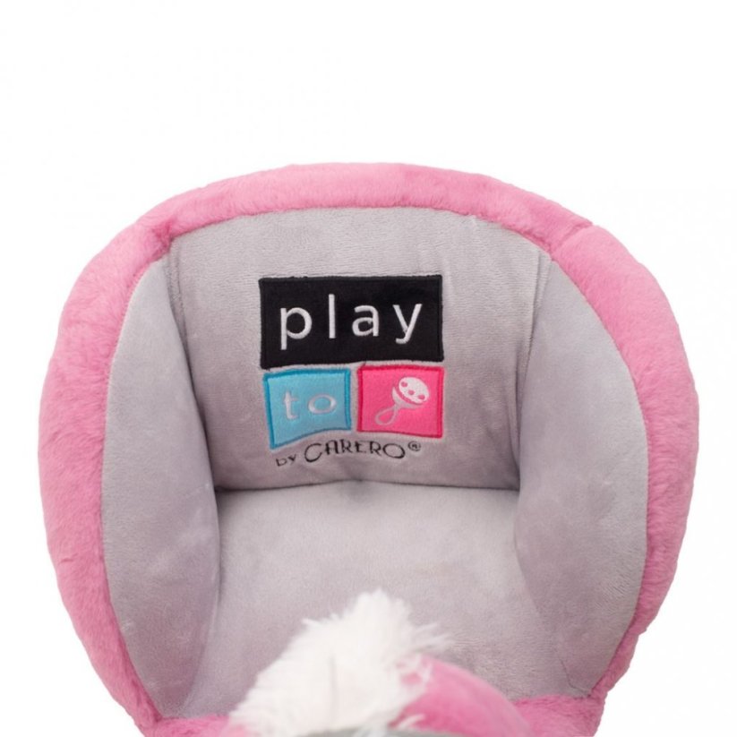 Detský eshop: Hojdacia hračka s melódiou PlayTo rúžový koník