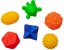 Detský eshop: Edukačné, senzorické farebné loptičky/ježečkovia hencz toys, 6ks v krabičke