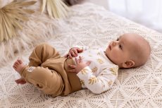 2-dielana rebrovaná súpravička - body +  nohavice Li&Lu od značky Makoma