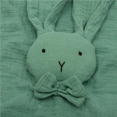 Detský eshop: Mušelínový usínáčik New Baby Rabbit mint