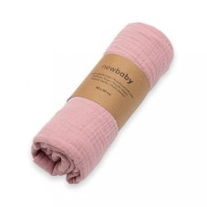 Detský eshop - Mušelínová deka pink Detský eshop - Mušelínová deka pink