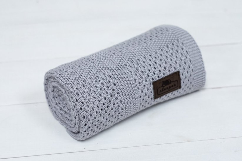 Detský eshop - Bambusová deka Sleepee Ultra Soft Bamboo Blanket šedá