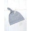 Dojčenské čiapočky (0-2 m) – sada dvoch čiapok PASTEL GREY/GREY DOTS, od značky Sleepee