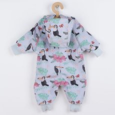 Detský eshop: Softshellový dojčenský overal New Baby Tukan