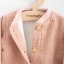 Detský eshop: Dojčenský mušelínový kabátik New Baby Comfort clothes ružová