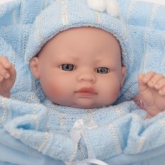 Detský eshop: Luxusná detská bábika-bábätko chlapček Berbesa Charlie 28cm