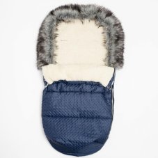 Detský eshop - Zimný fusak Lux Wool blue Detský eshop - Zimný fusak Lux Wool blue