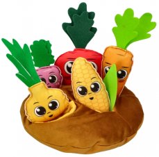 Detský eshop: Edukačná vzdelávacia plyšová hračka - zeleninová záhradka