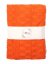 Detský eshop: Luxusná bavlnená pletená deka, dečka cube, 80 x 100 cm - orange, značka Baby Nellys