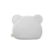 Mušelínový detský vankúš TEDDY BEAR GREY sivý, od značky Sleepee