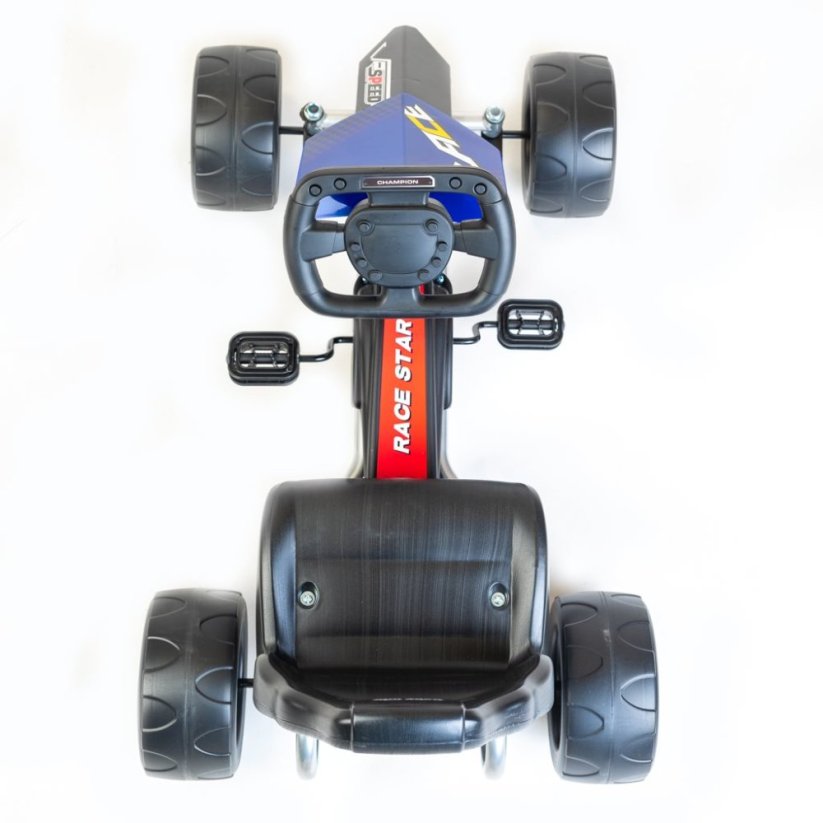 Detský eshop - Detská šliapacia motokára Go-kart Speedy zelená