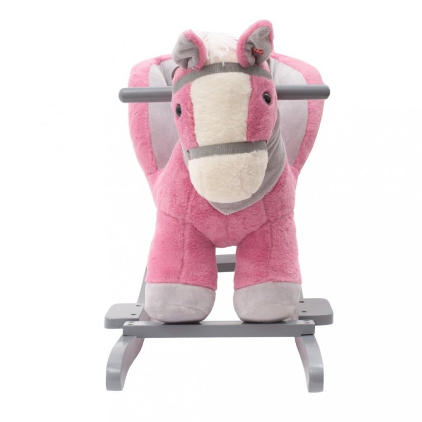 Detský eshop: Hojdacia hračka s melódiou PlayTo rúžový koník
