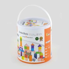 Detský eshop - Drevené kocky pre deti 50 dielov Detský eshop - Drevené kocky pre deti 50 dielov