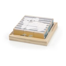 Detský eshop - Drevené puzzle kocky zvieratá Detský eshop - Drevené puzzle kocky zvieratá