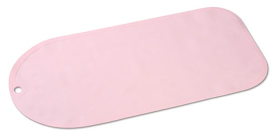Detský eshop: Protišmyková podložka do vane babyono, 55 x 35 cm - svetlo ružová