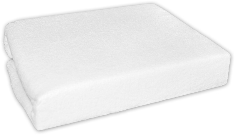 Detský eshop: Froté prestieradlo do postieľky Frotti - BIELE