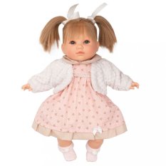 Detský eshop: Luxusná hovoriaca detská bábika-dievčatko Berbesa Natálka 40cm