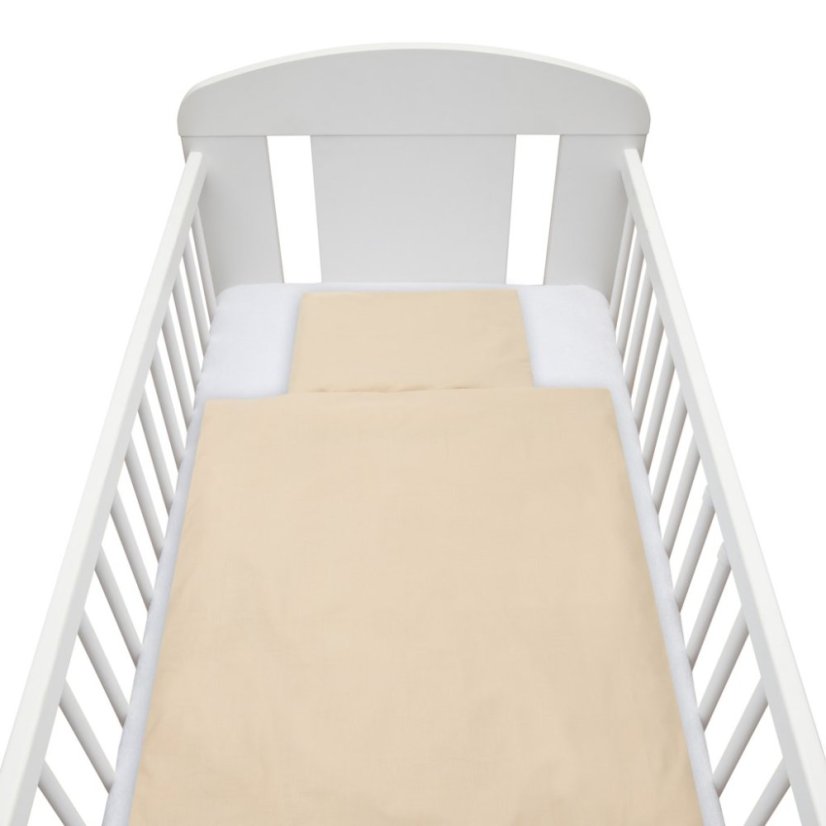 Detský eshop - 2-dielne posteľné obliečky Colours 90/120 cm piesková