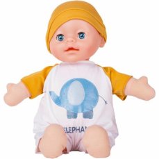 Zábavná Handrová bábika so zvukmi -  30 cm, zančka TULIMI