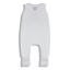 Celoročný spací vak s nohami MELANGE GREY/MINT, veľkosť XS (6-12m), sivá/mätová, od značky Sleepee