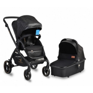 Kočíky 2v1 - Farba - Čierna