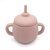 Silikónový hrnček pre bábätká a deti, 150 ml (Rose pink) od značky Martons