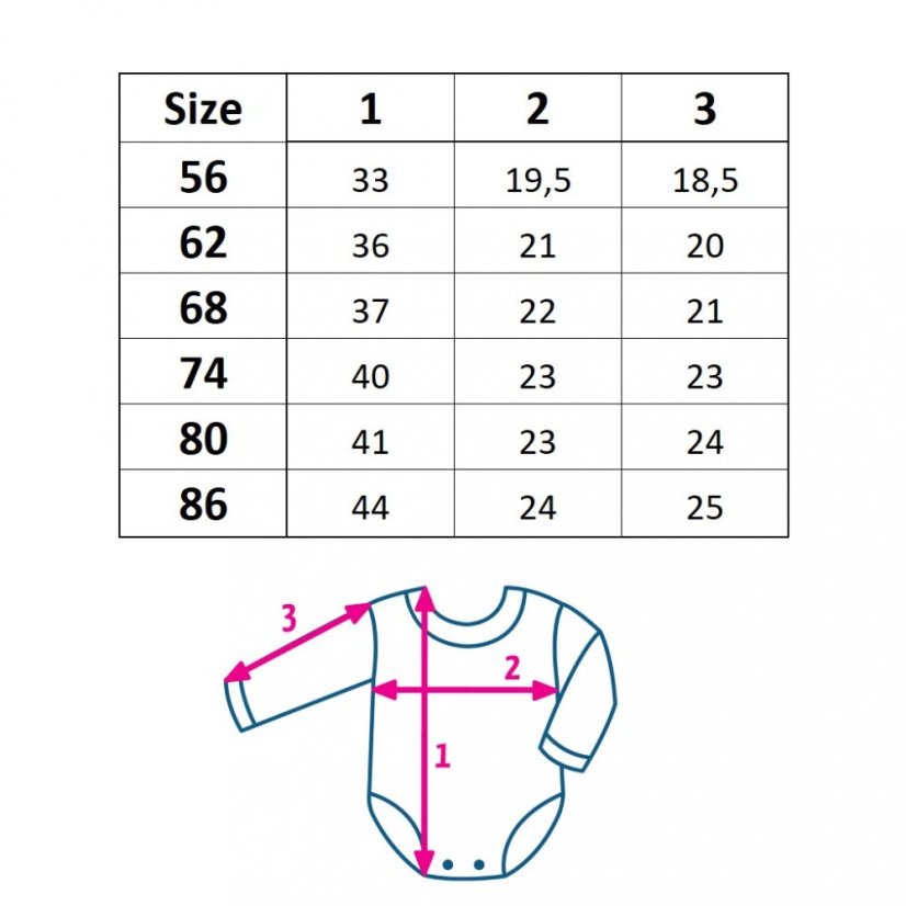 Detský eshop - Body dlhý rukáv - čierne