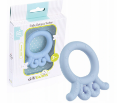Detské Detské hryzátko Baby Octopus Teether, 3m+, sv. modrá, 1 ks, značka GiliGums