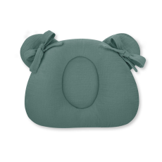 Detský mušelínový fixačný vankúš LIGHT GREEN, zelený, od značky Sleepee