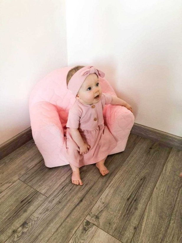 Detský eshop: Dojčenské bavlnené šatôčky s čelenkou New Baby Practical