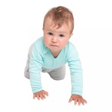 Detský eshop: Dojčenské body New Baby Classic II sivé