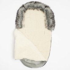 Detský eshop: Zimný fusak New Baby Lux Wool grey