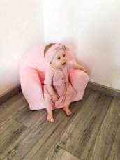 Dojčenské bavlnené šatôčky s čelenkou New Baby Practical