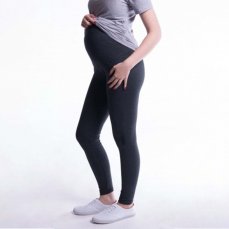 Detský eshop: Tehotenské legíny - biele, značka Be MaaMaa