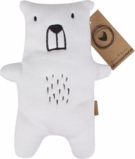 Maznáčik, hračka pre bábätká z&z mini medvedík 36 cm, biely