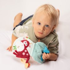 Detská plyšová edukačná knižka SLON od značky Akuku