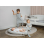 Celoročný spací vak s nohami MELANGE GREY/MINT, veľkosť XS (6-12m), sivá/mätová, od značky Sleepee