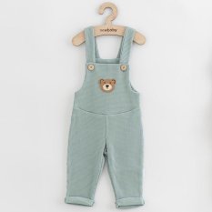 Detský eshop: Dojčenské zahradníčky New Baby Luxury clothing Oliver zelené