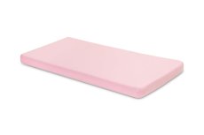 Detská napínacia plachta jersey DELUXE do postieľky, ružová, 120x60 cm, od značky Sensillo